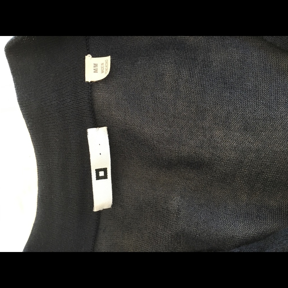 IISLI Sheer Button down top w/ Ruffles